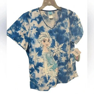 Cherokee Women’s Disney Frozen Elsa Scrub Top